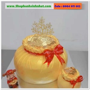 Bánh Sinh Nhật Hũ Vàng - VA146